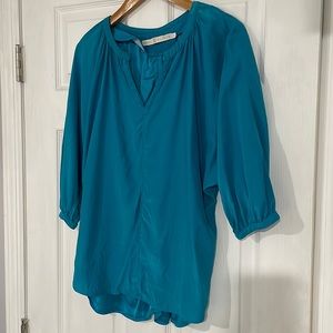 Marie Oliver Silk Blouse Size Small